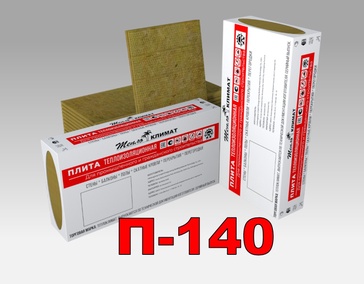 Базальтовый утеплитель П-140 (140 кг/м³)